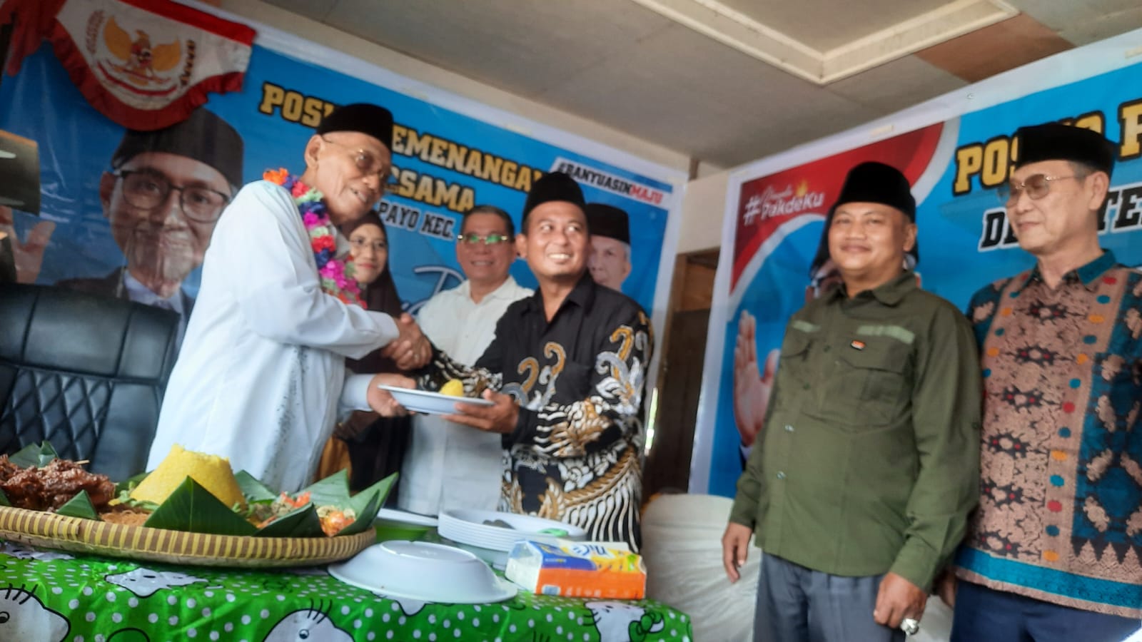 Peresmian Posko Pak De Slamet di Desa Teluk Payo, Kecamatan Banyuasin II
